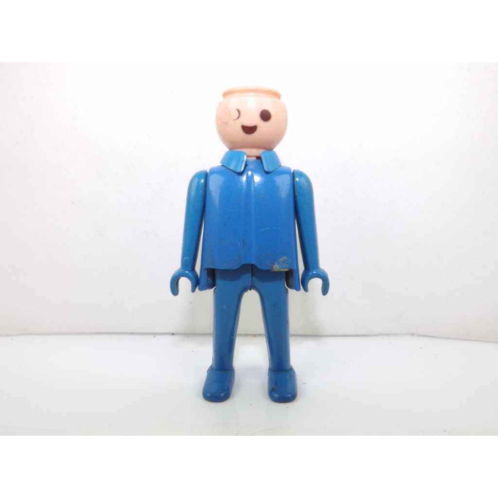 Boneco Trol Roupa Azul Coleção Playmobil Semi Novo