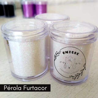Glitter Comestível Decoração de Bolos - Cor PÉROLA FURTACOR 8g