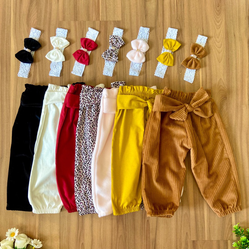 Calça de Bebê menina inverno enxoval