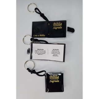 Kit com 50 Chaveiros Mini Biblias Lembrancinhas em Oferta na Shopee
