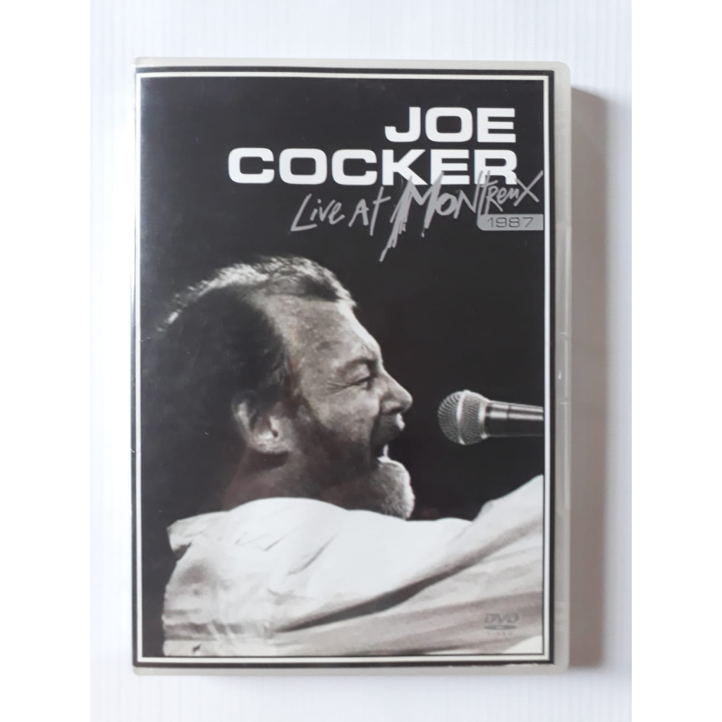 Dvd Joe Cocker - Live At Montreux 1987 - Original Usado