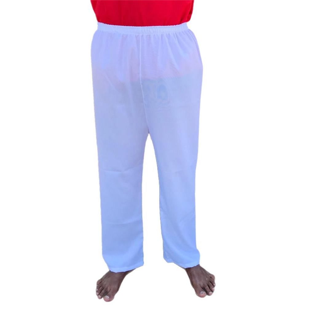Calça de raçao oxford umbanda candomble branca em Oferta na Shopee