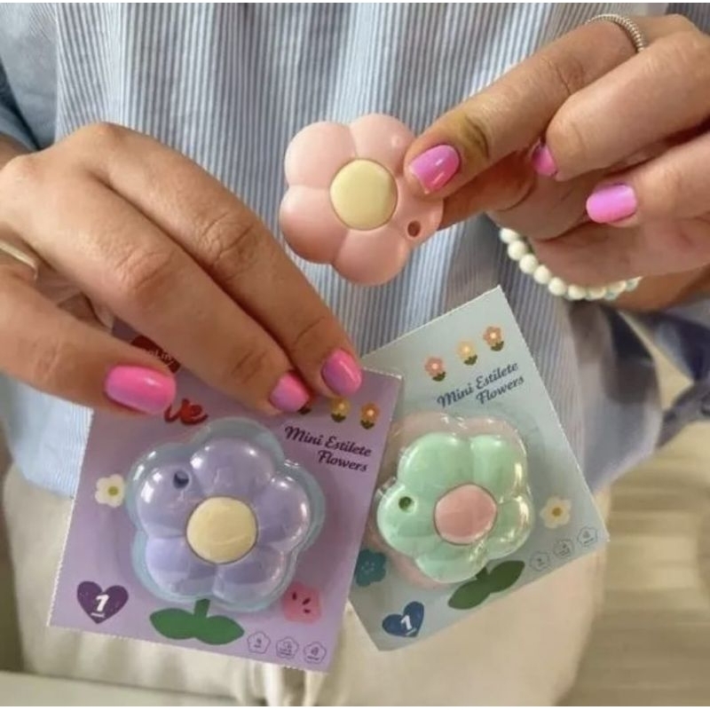 Mini Estilete Flowers Molin  / Material Escolar / Papelaria