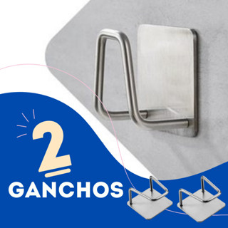 Porta Esponja Bucha de Pia Cuba em Aço Inox Suporte Gancho na Cozinha Com 2 Unidades
