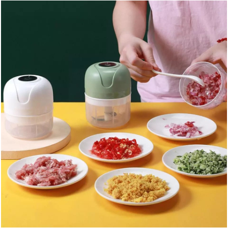 Processador Triturador Elétrico Corte Rápido Segurança Cozinha Conveniente Artigos De Cozinha