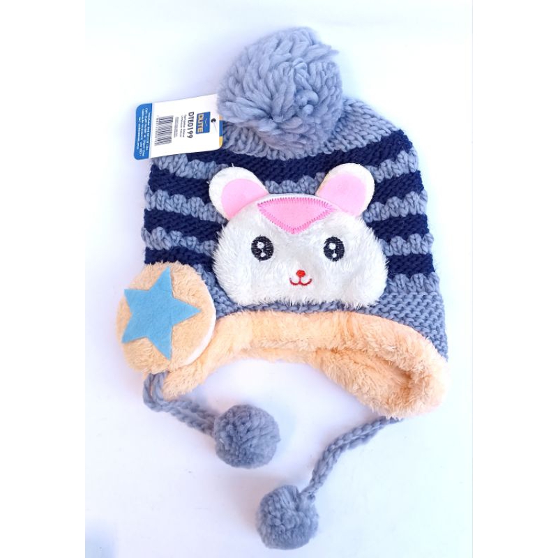 Toca gorro infantil personalizado de Bichinhos tendência