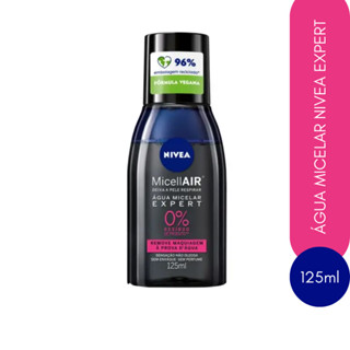 Água Micelar Expert Bifásica Sem Perfume Nivea Micellair - 125ml