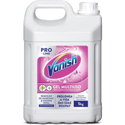 Vanish Tira Manchas Alvejante Seguro Gel 5 Litros