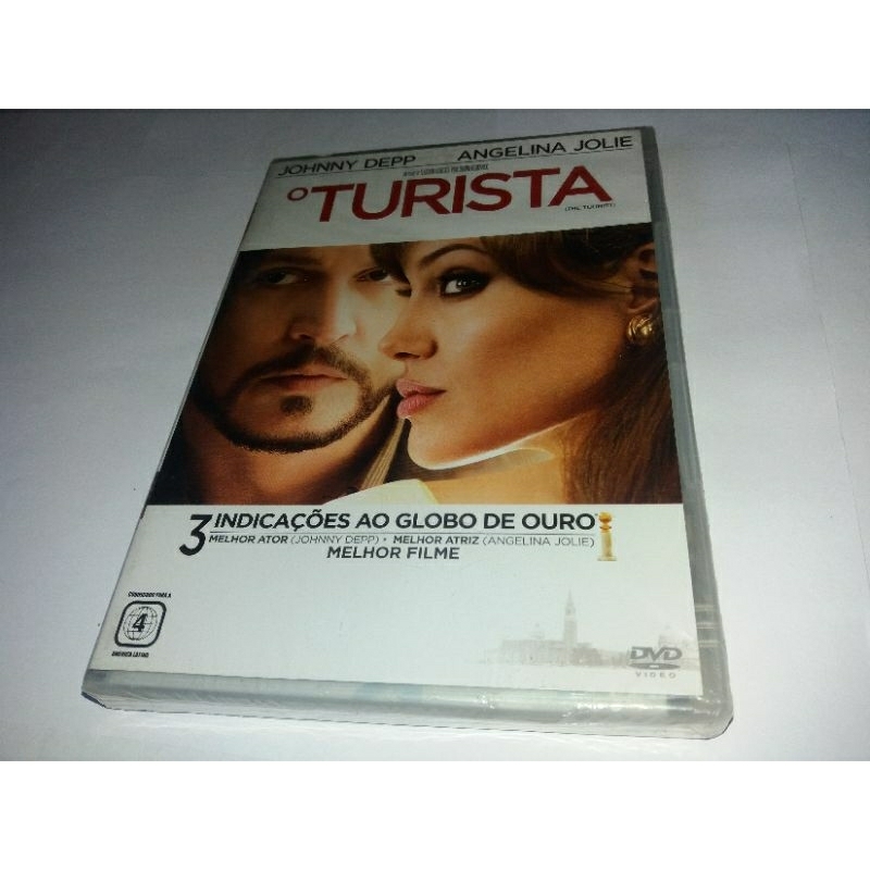 Dvd - O Turista - 2011 - Johnny Depp - Angelina Jolie - Dublado - Lacrado
