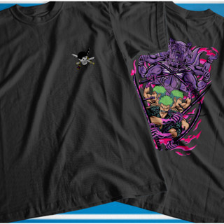 Camiseta One Piece Zoro Espadachim Estampa Colorida