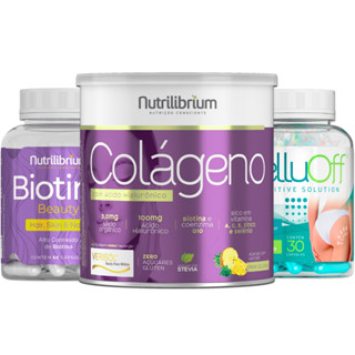 Colágeno Verisol Hialuron + Celluoff + Biotina Nutrilibrium