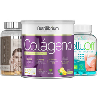 Colágeno Verisol + Ácido Hialurônico + Celluoff Nutrilibrium