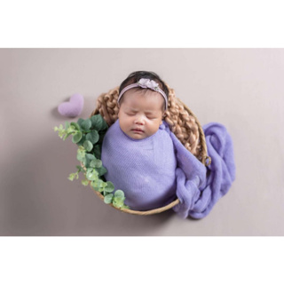 Wrap de lã super longo e  macio para fotografia newborn. 2m de lã em Oferta na Shopee