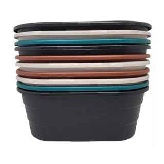 Kit 5 Vaso de parede Duplo plástico Arandela meia lua cuia 6L em Oferta na Shopee