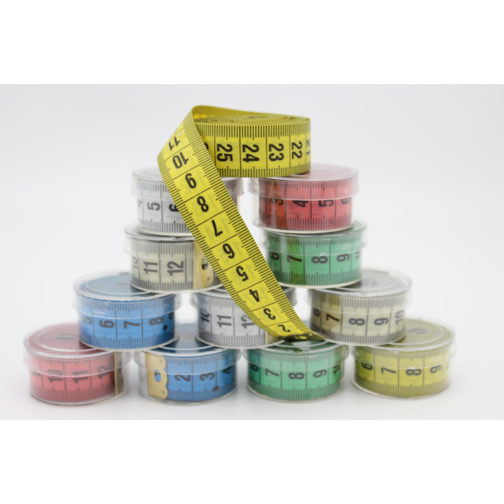 Fita Métrica Costura 1,50mt Corporal Alfaiataria Colorida em Oferta na Shopee