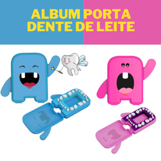 Album Porta Dente De Leite Infantil - Modelo Standart Angel Dental