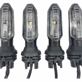 Kit 4 Piscas Seta de Led Twister Xre Titan Falcon Fan Slim Moto Seta Universal Led em Oferta na Shopee