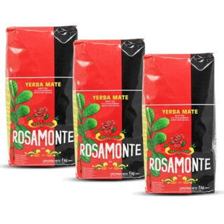 3-Pacotes Erva Mate Argentina Rosamonte Tradicional 1,5kg (3x500g) em Oferta na Shopee