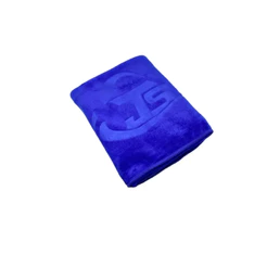 Toalha Microfibra 50x90cm 400gsm Cor Azul Secagem Ultra Rápida