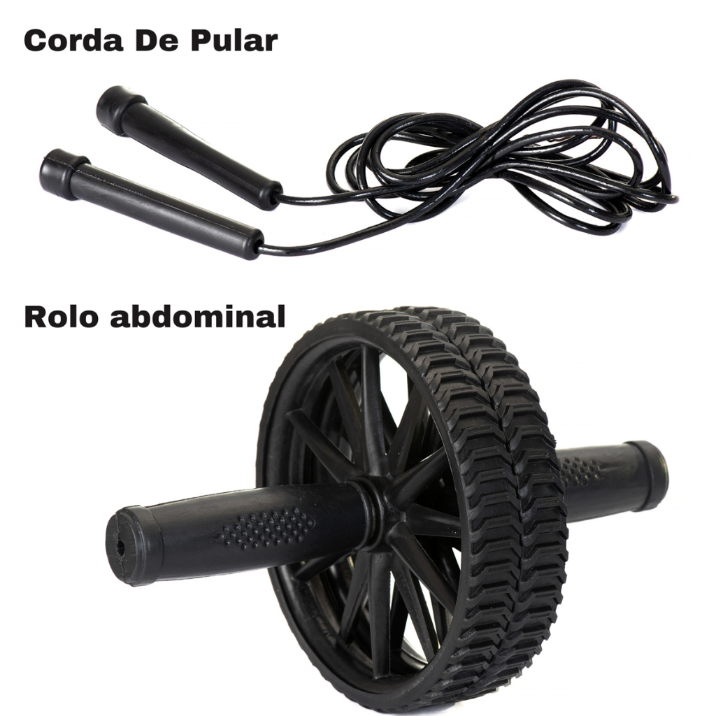 Roda De Exercícius Abdominal + Corda de Pular *** Promoção ***