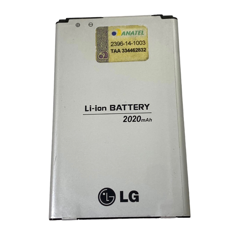 bateria original LG G2 lite D295- LG D290- e LG 390 original retirada