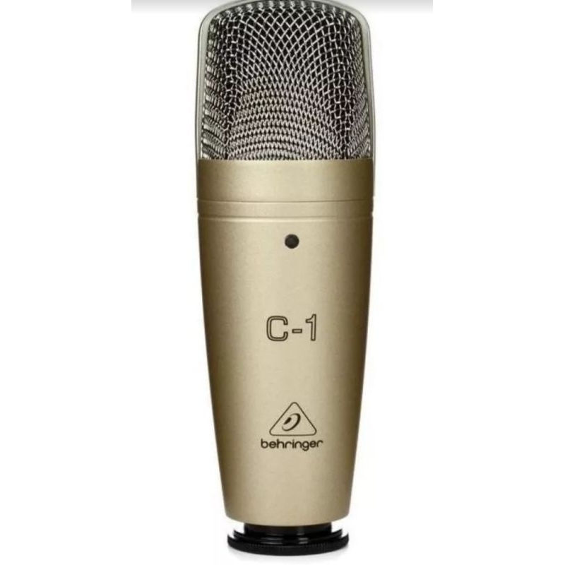 microfone Behringer c-1 condensador cardioide dourado