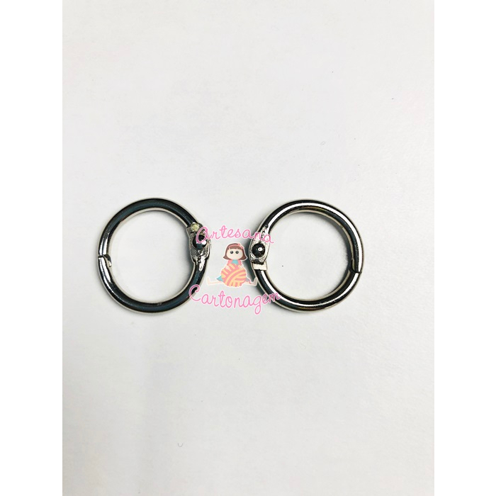 ARGOLA ARTICULADA NÍQUEL - 30 MM - 5 UNIDADES