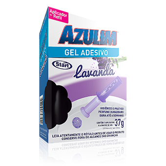 Gel Adesivo Detergente Sanitário 6 UN Em Disco Azulim