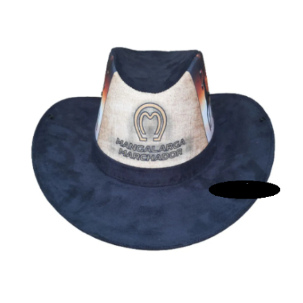 Chapéu de Vaquejada Country Cowboy Vaquejada Unissex Camurça Arraia