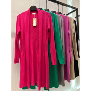 cardigan kimono lãzinha manga longa-MX828
