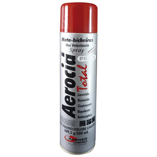 Aerocid Total Prata Spray Mata Bicheira Potente 500ml Agener União