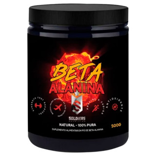 Beta Alanina 500g - 100% Pura Importada - Soldiers Nutrition