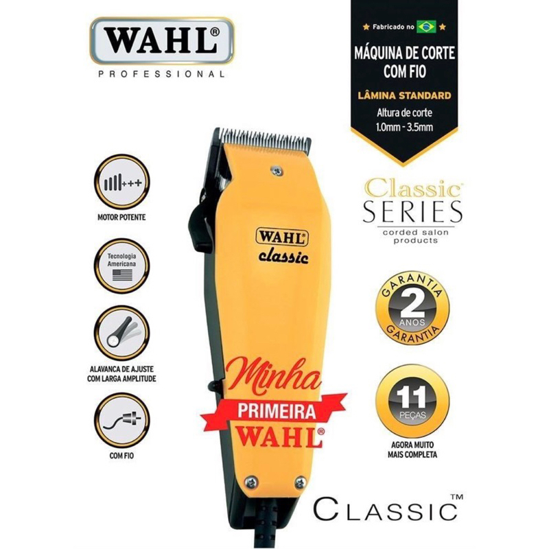 Máquina de Cortar Cabelo Wahl Profissional Classic: Onde Comprar | BuscaProdutos