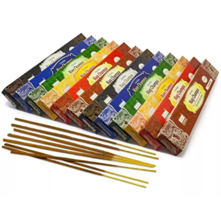 Kit 12 Caixas Incenso Nag Champa Massala Darshan Indiano Insenso Importado Vareta Artesanal em Oferta na Shopee