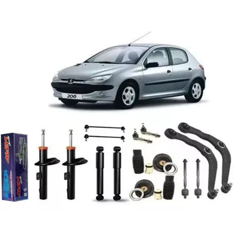 jogo de suspensão Peugeot completo 206 207