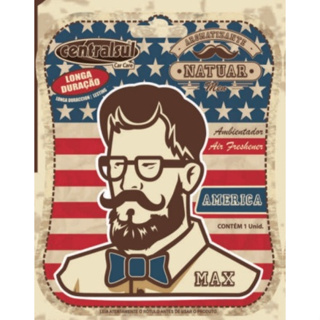 Aromatizante Natuar Miniatura Max America Centralsul em Oferta na Shopee