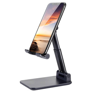 Kit De 2 Suportes Para Celular E Tablet Mesa Dobrável Universal