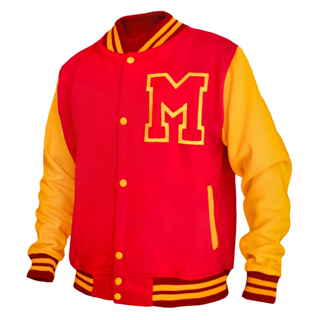 Jaqueta Moletom Thriller Michael Jackson M College Unissex Blusa Casaco Bordado em Oferta na Shopee