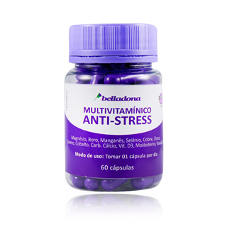Multivitamínico Anti-stress - 60 caps em Oferta na Shopee