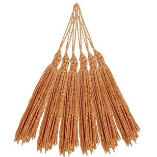 Pingente De Seda Tassel - Franja - Terracota - Com 20 Unidades - BRX