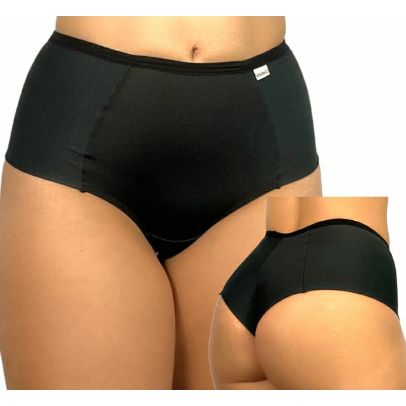 Kit 4 Calcinhas Fio Duplo Pala Dupla Conforto Cintura Alta Tanga Calcinha Cós Alto em Oferta na Shopee