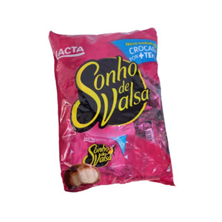 Bombom de Chocolate Recheado Sonho de Valsa Lacta - Pacote de 1Kg - Aprox 50 bombons