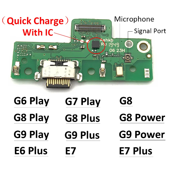 Placa de Carga com Microfone Modelos Variados Moto E6s E6 plus E7 E7 PLUS G6 PLA7 G7 PLAY G7 POWER G8 PLAY G8 PLUS G8 POWER LITE G9 PLAY G9 PLUS E4 PLUS E5 PLUS E6 PLAY E13 E20 E40 G10 G20 G30 G50 G60 G71 G82