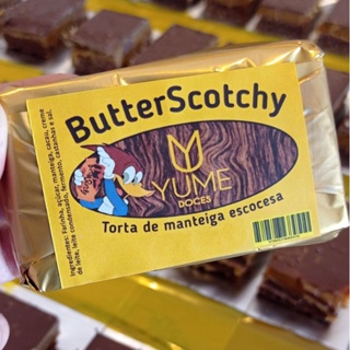 Torta De Manteiga Escocesa 8 Unidades (butterscotchy) Pica-pau em Oferta na Shopee