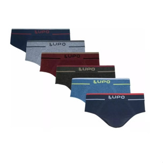 Cueca Lupo Slip Fio Texturizado 624