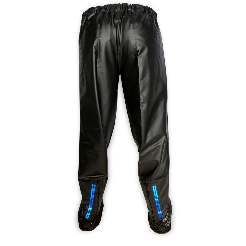 Calça Chuva Motoqueiro Impermeável Motoboy Nave Combat Pvc