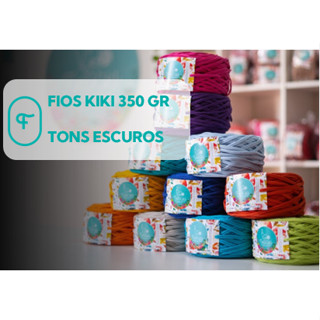 Fio de Malha Premium Fios Kiki - Tons Escuros 350gr