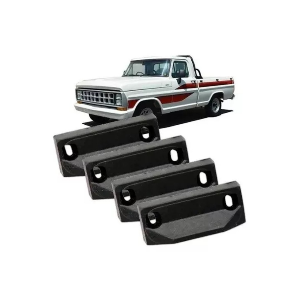 Kit Batente Coxim Capo Ford F1000 F4000 F11000 F600 Até 92