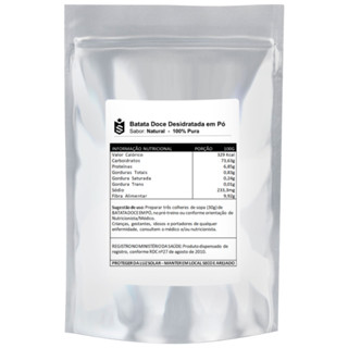 Batata Doce Desidratada 1Kg - 100% Pura - Soldiers Nutrition