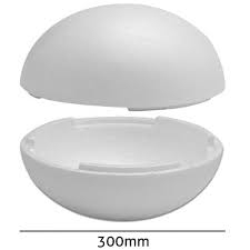 Bola de isopor 300mm  / un / styroform